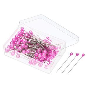 Pearlized Sewing Pins 1 Set Stainless Steel Ball Head Needle